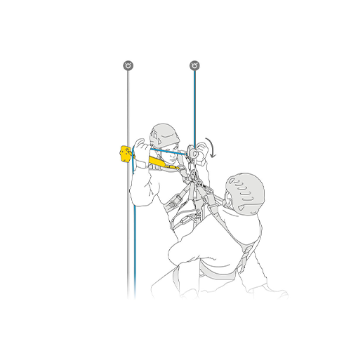 PETZL Asap Sorber Axess Para Rescate Ude-4 Ref L071Cb00 - Imagen 3