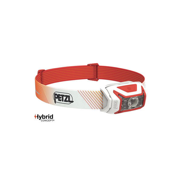 PETZL Linterna Actik Core Rojo 600 Lumenes Ude-4 Ref E065Aa03