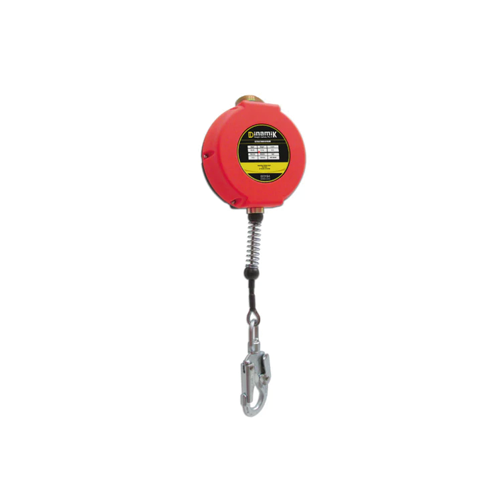 DINAMIK Dispositivo Anticaida Retractil 4.8Mm X 10 Mt En Acero Inoxidable Ude-2 Ref. He-10S