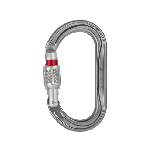 PETZL Mosqueton Ok Screw Lock 25Kn Aluminio Ude-5 Ref M33A Sl