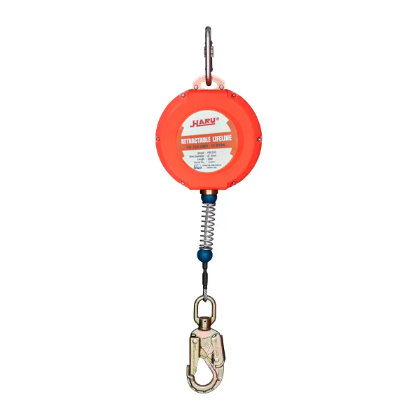 DINAMIK Dispositivo Anticaida Retractil 4.8Mm X 15 Mt En Acero Inoxidable Ude-2 Ref. He-15S