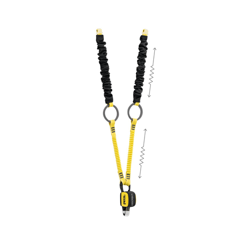 PETZL Absorbica®-Y Tie-Back Sin Conectores Ude-4 Ref L015Ab00