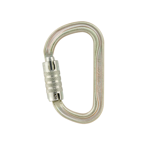 PETZL Mosqueton Vulcan Triact Lock Acero Ude-5 Ref M073Ca00
