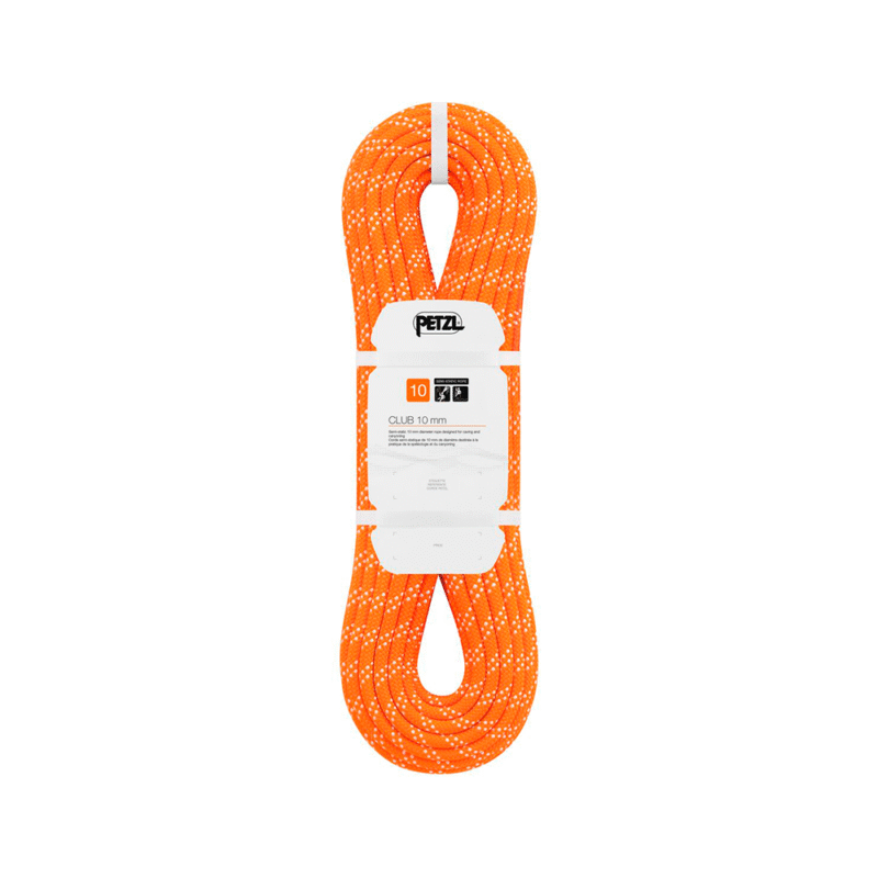 PETZL CUERDA CLUB SEMIESTATICA CAJA 200mts NARANJA 10mm UDE-1 REF R39AO