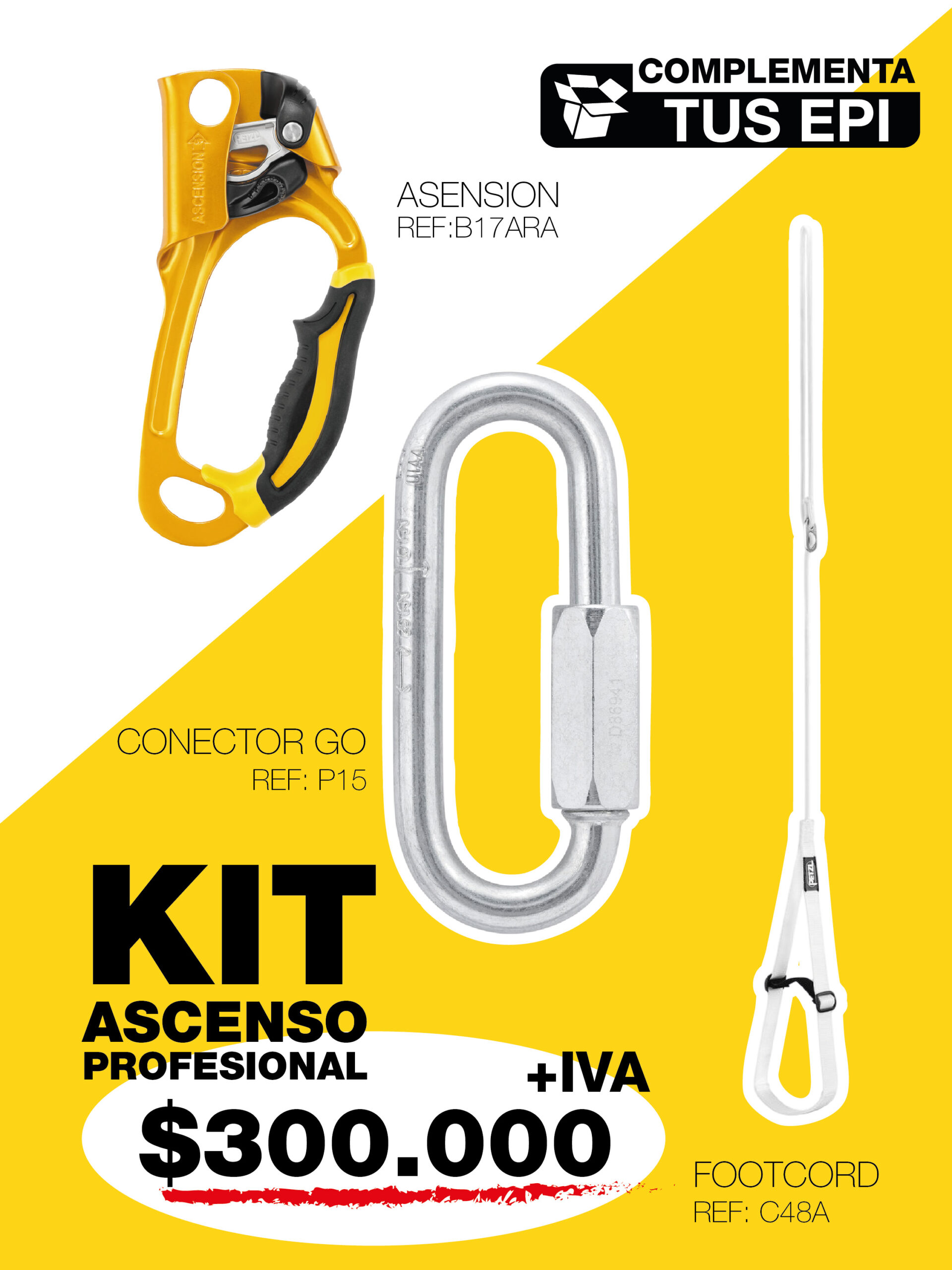 Kit Petzl Ascenso Profesional