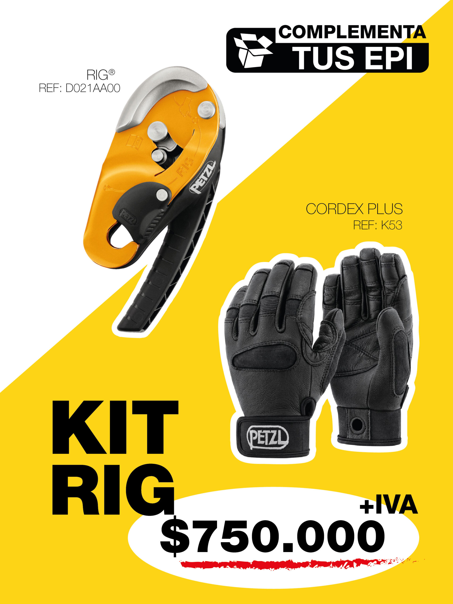 Kit Rig - Guantes talla XL