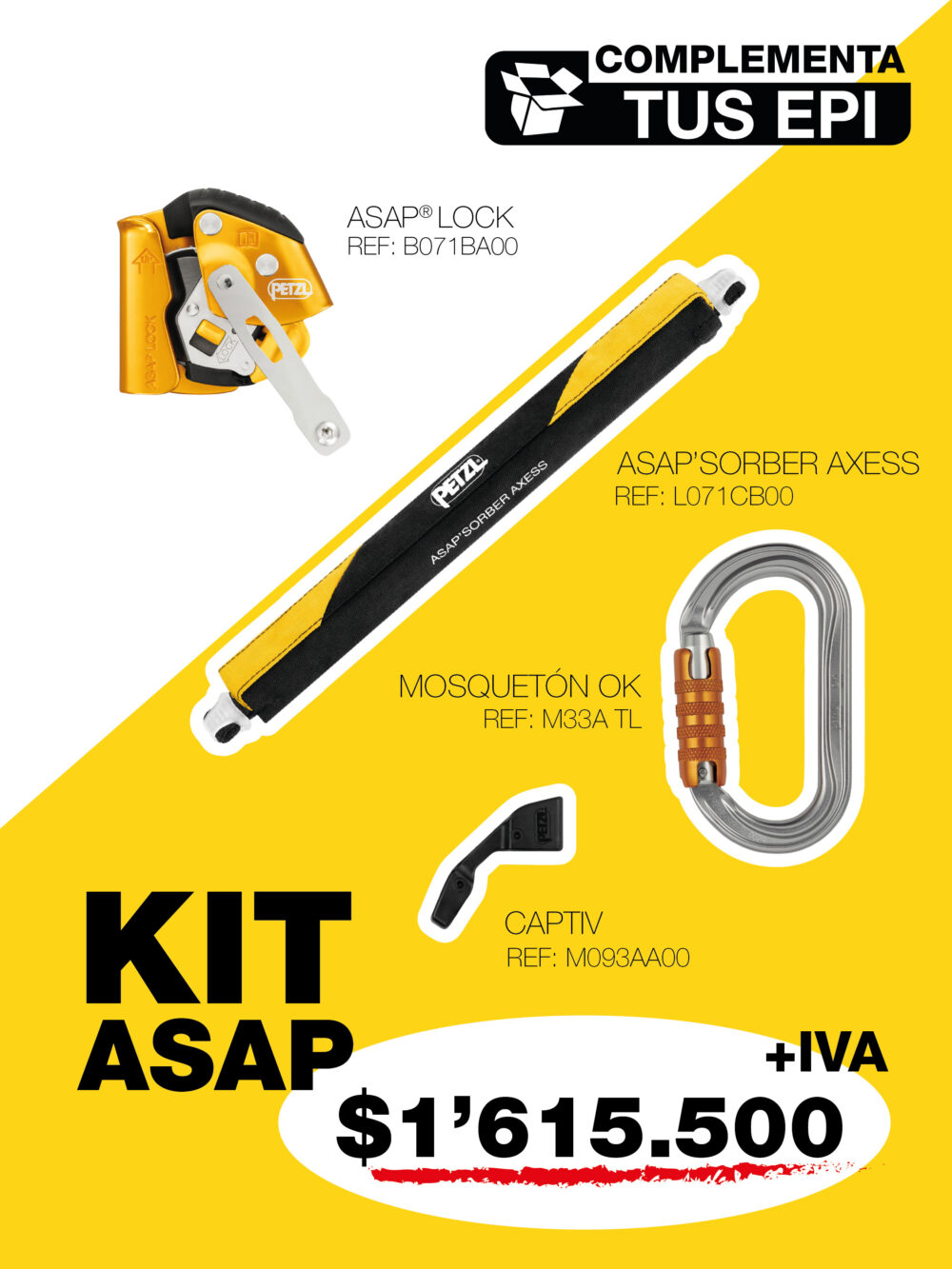 Kit Petzl Asap