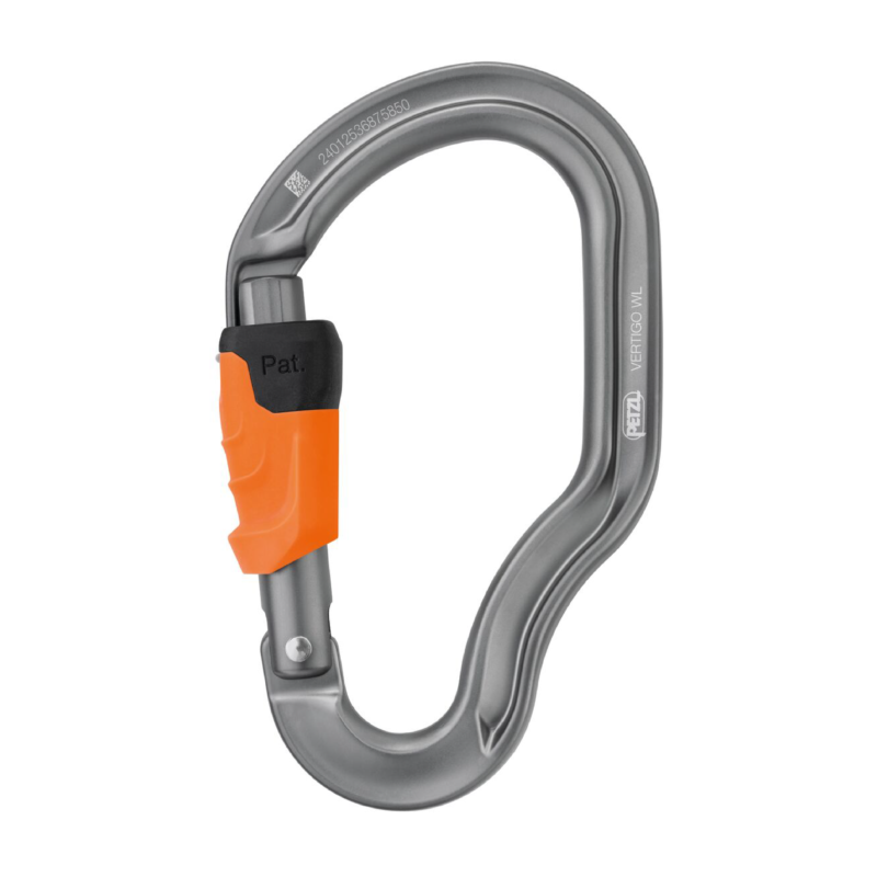 PETZL MOSQUETON VERTIGO PARK WIRE-LOCK 25 kN PACK 10 UND UDE-5 REF M040AB01